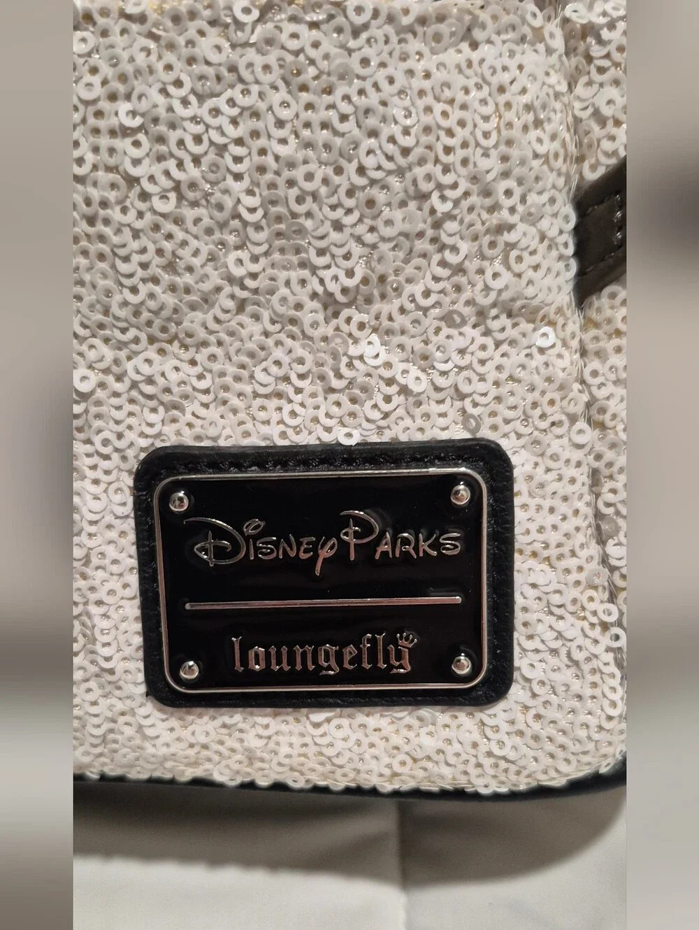 Loungefly Disney Olaf Sequin Mini Backpack - White
